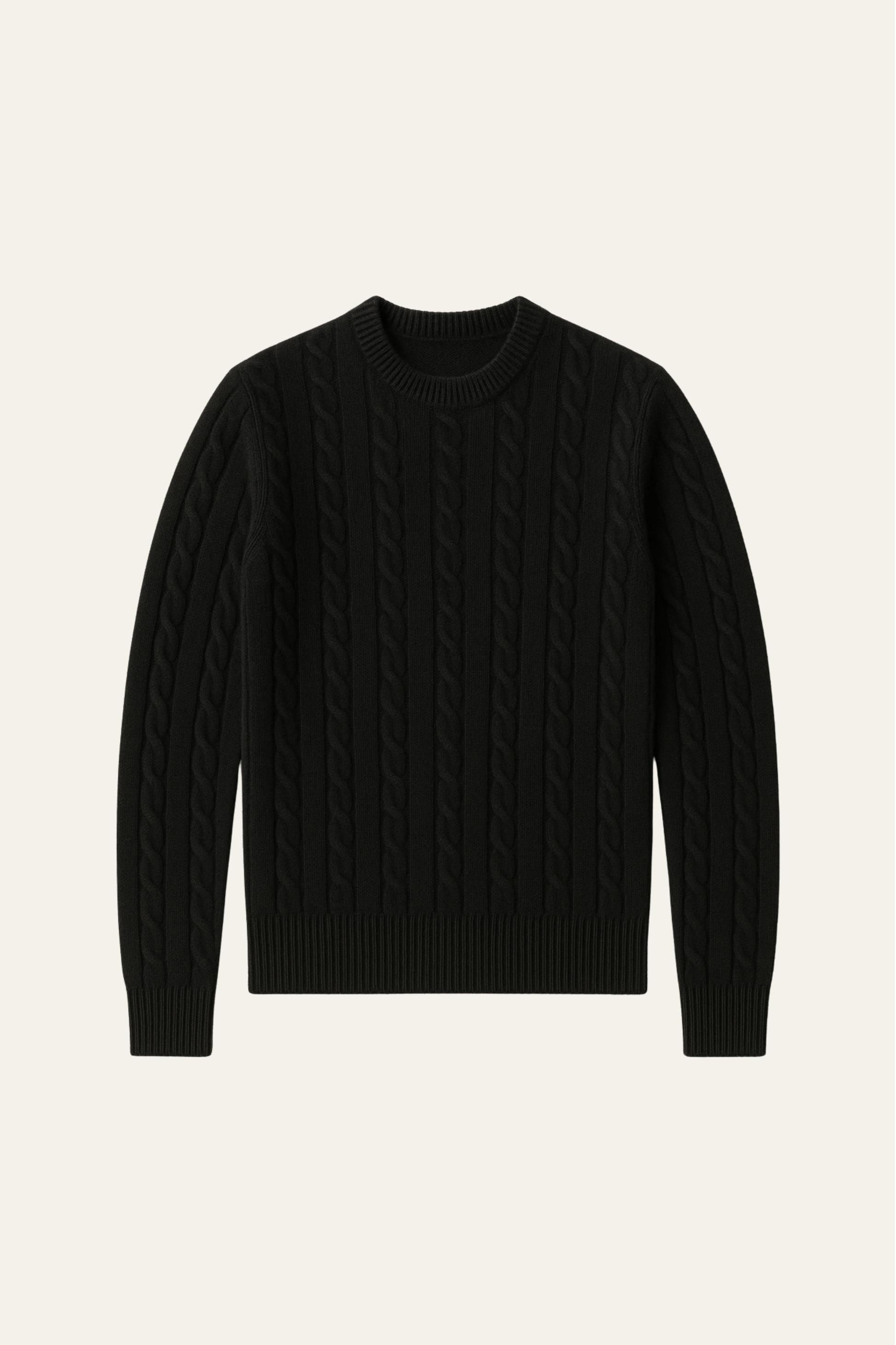 Soreno Cashmere Knit Black