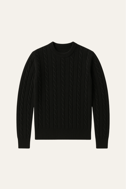Soreno Cashmere Knit Black