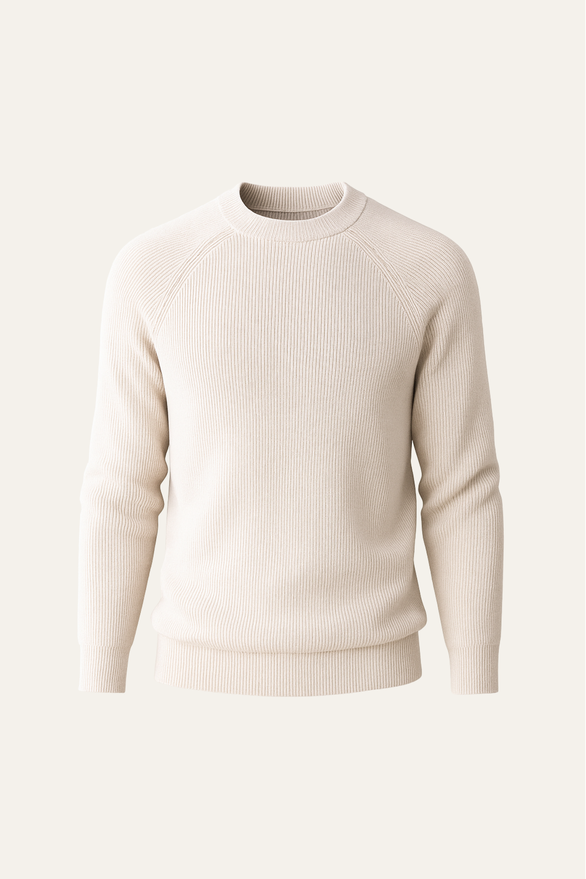 Ravello Wool Crewneck Beige