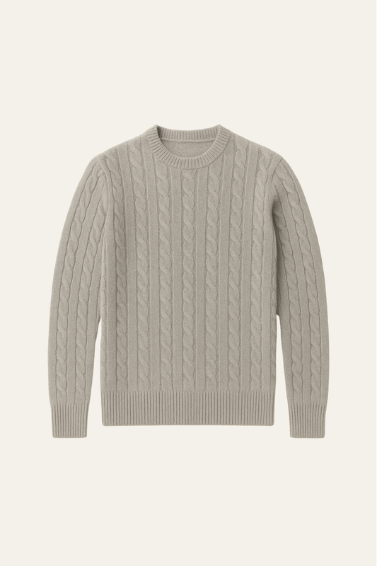 Soreno Cashmere Knit Grey