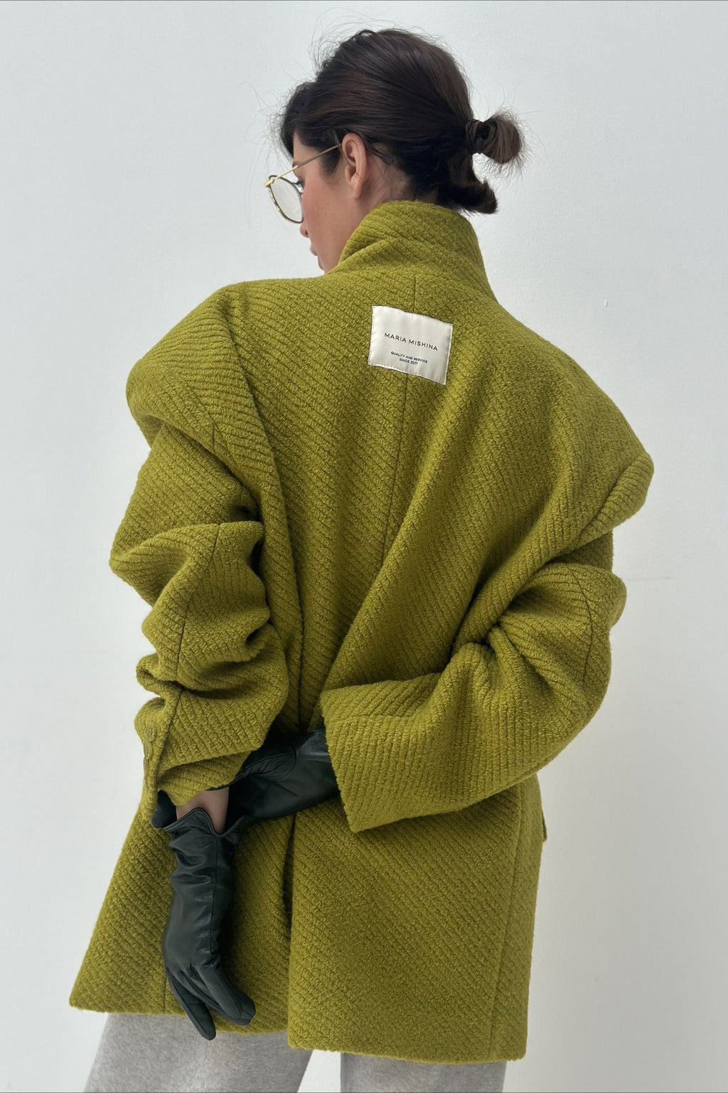 Loose Wool Blazer Warm Versatile Coat