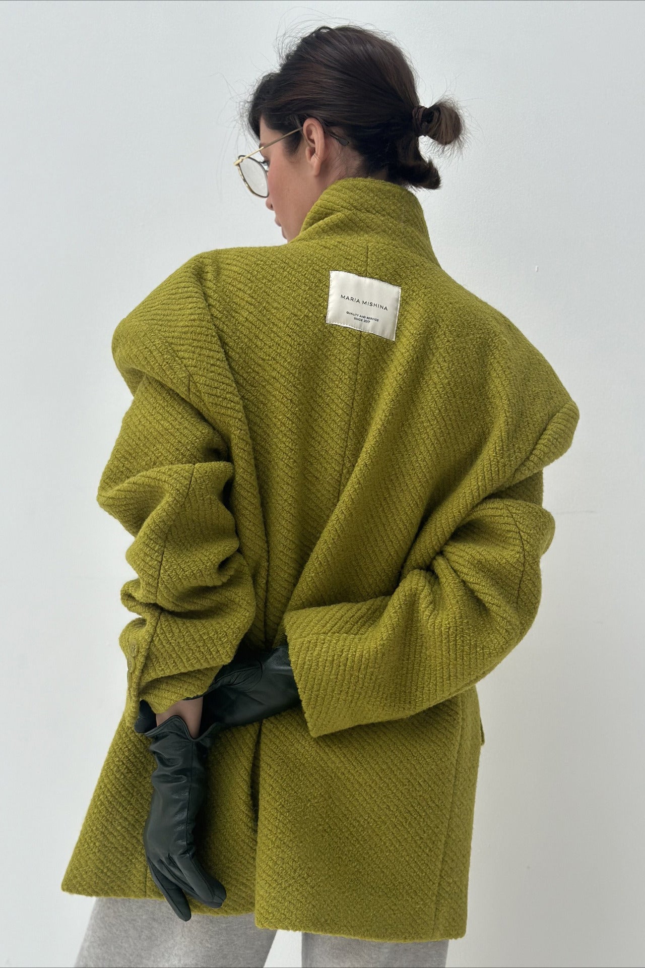 Loose Wool Blazer Warm Versatile Coat