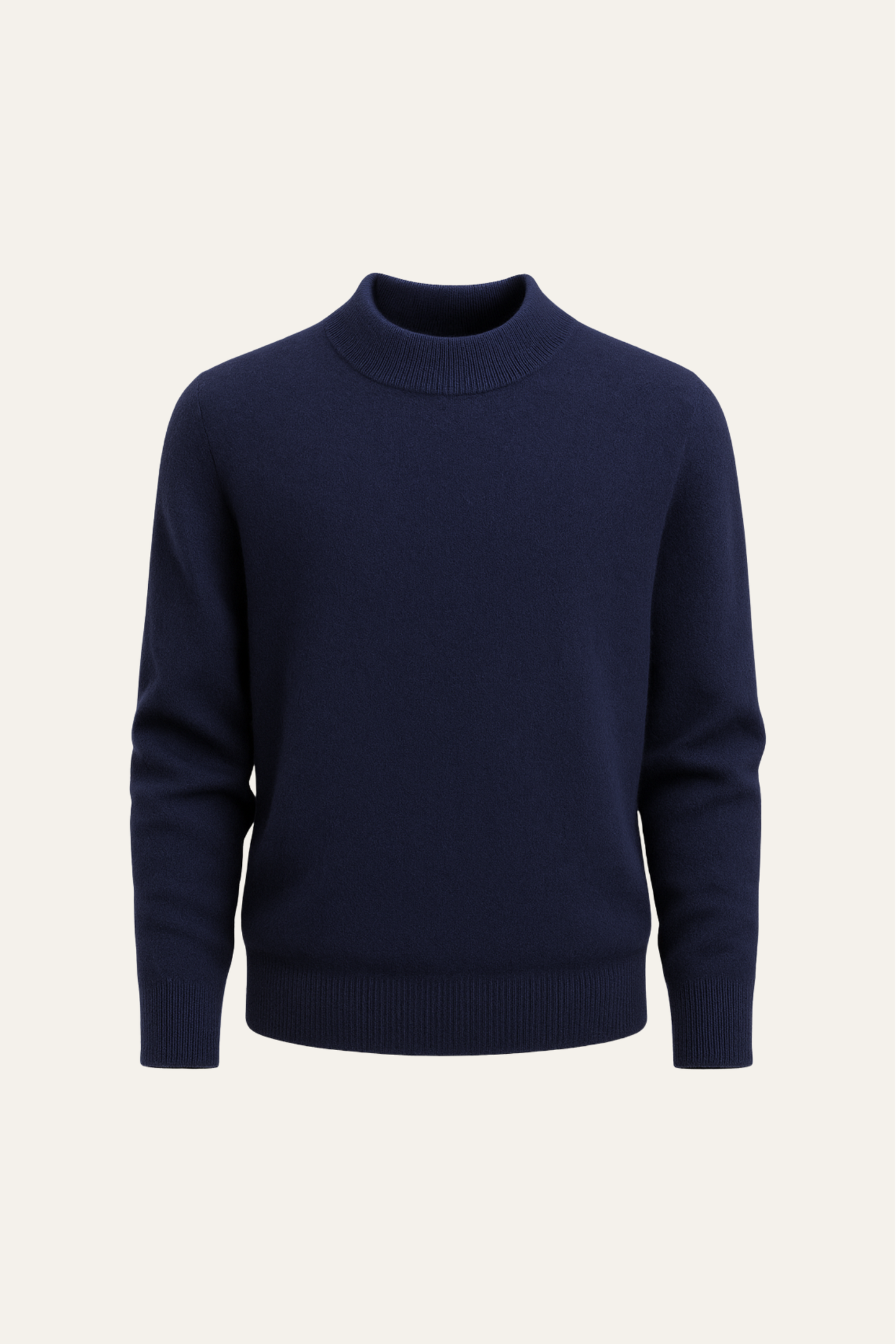 Marenzo Cashmere Crewneck Navy