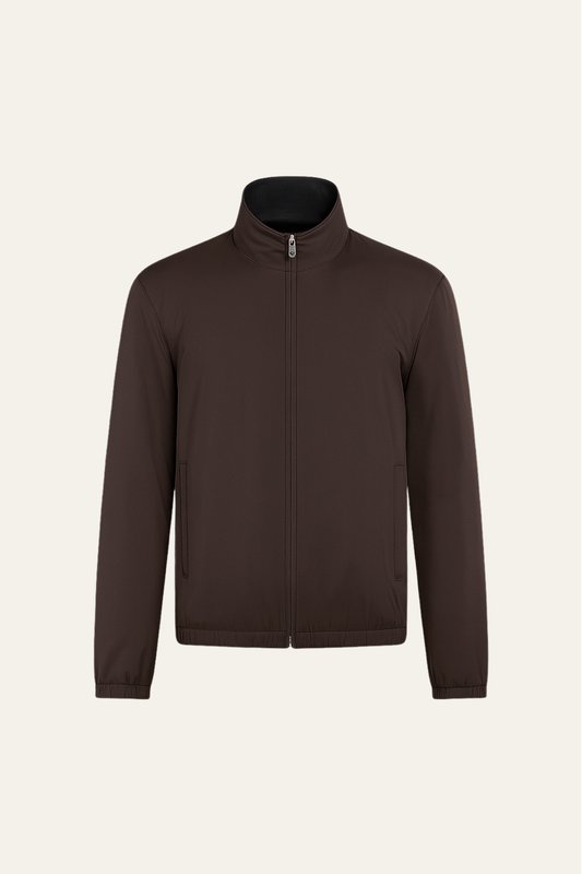 Reverso Bomber Jacket Brown