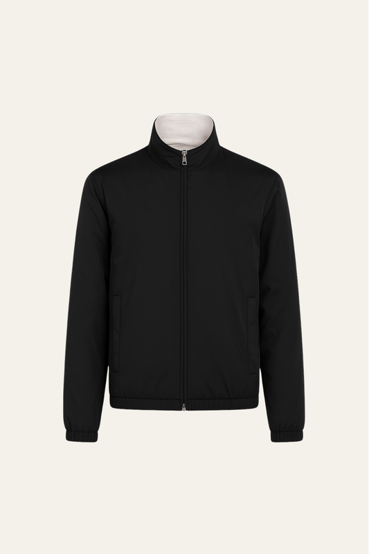 Reverso Bomber Jacket Black