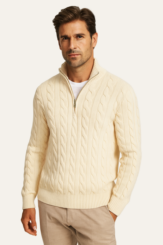 Medici Cable Knit Beige