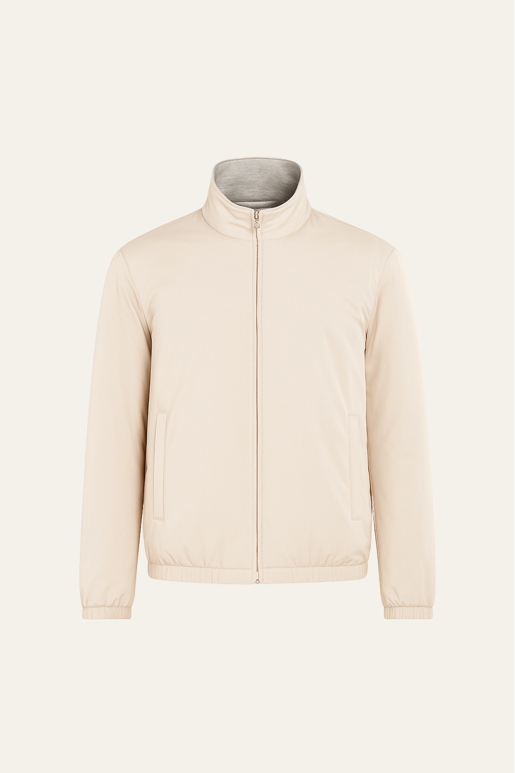 Reverso Bomber Jacket Ivory
