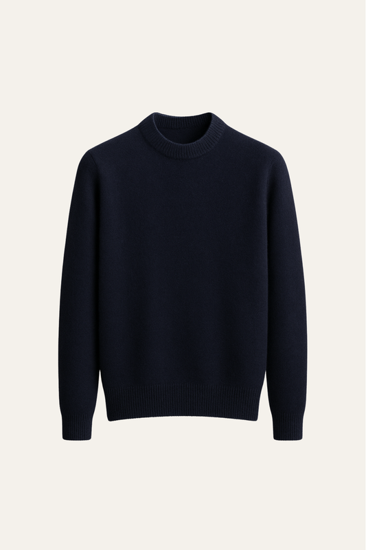Taviani Cashmere Knit Navy