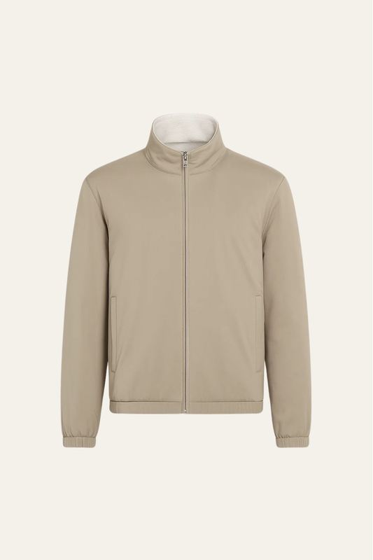 Reverso Bomber Jacket Taupe