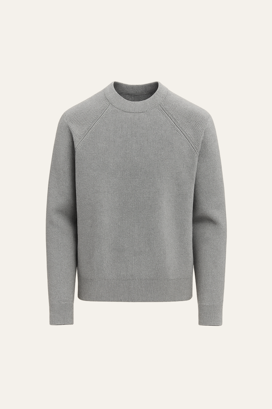 Ravello Wool Crewneck Grey