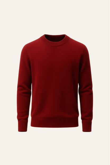Taviani Cashmere Knit Burgundy