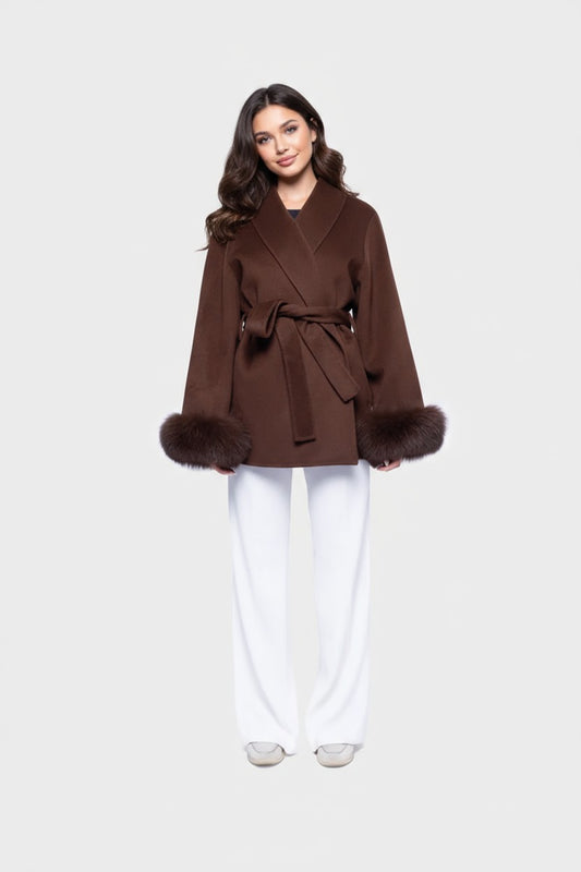 Saelir Vintage Shearling Jacket