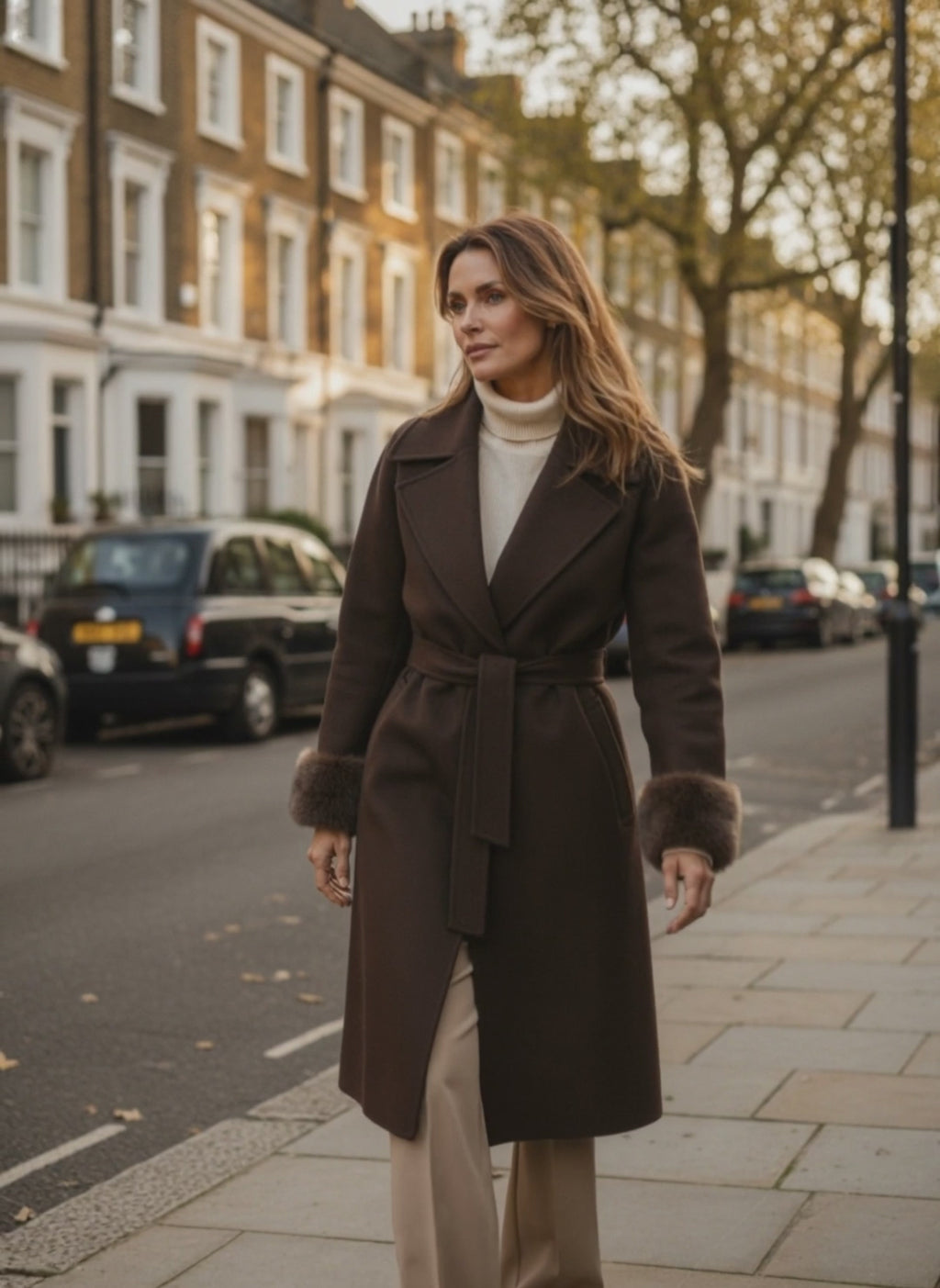 Saelir Vintage Shearling Jacket